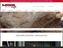 Tablet Screenshot of lowa-work.com